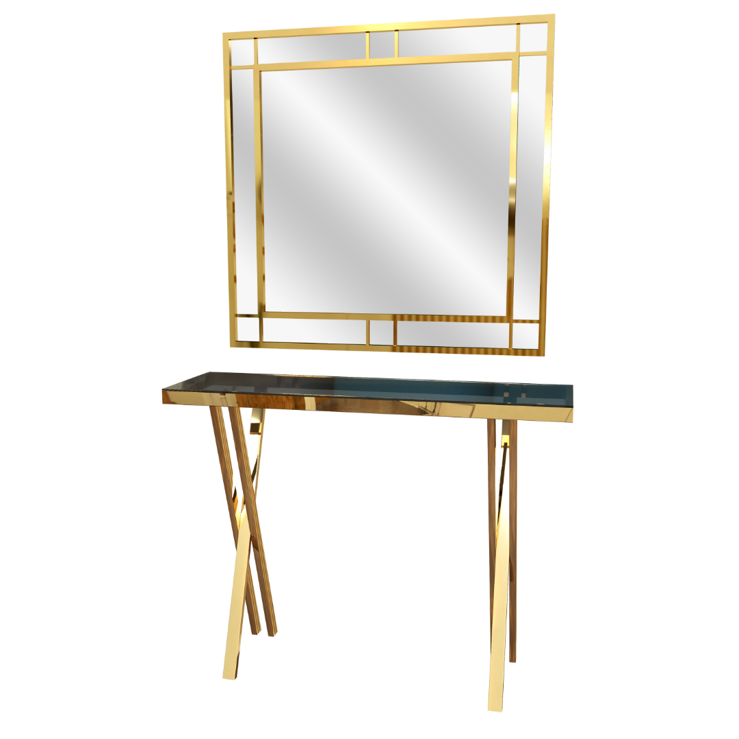 Console & Mirror - 90 x 40 x 120 cm | V53-CMG-002