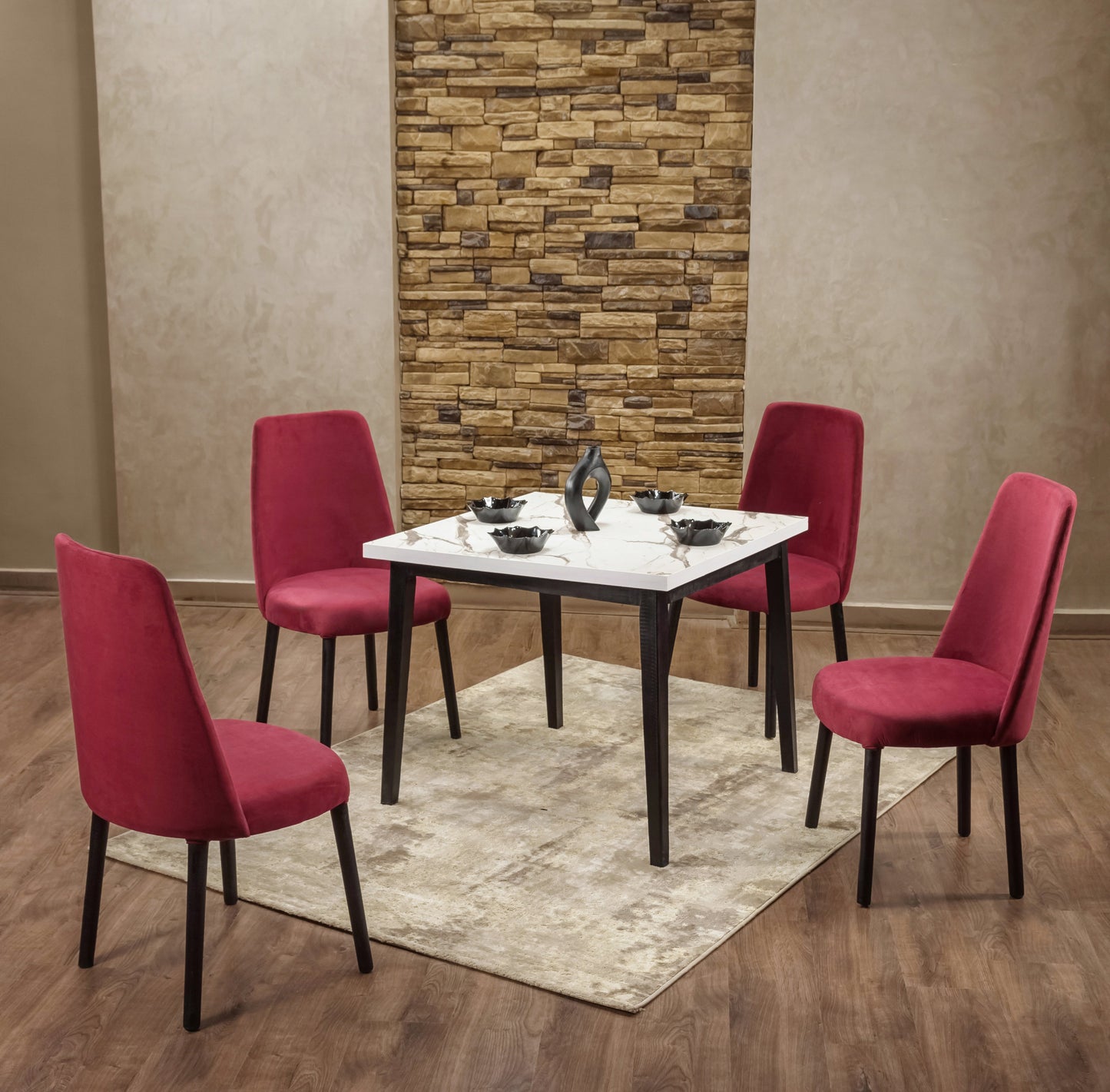 Dining Table - 100 x 100 x 76 cm | HA-DT-129