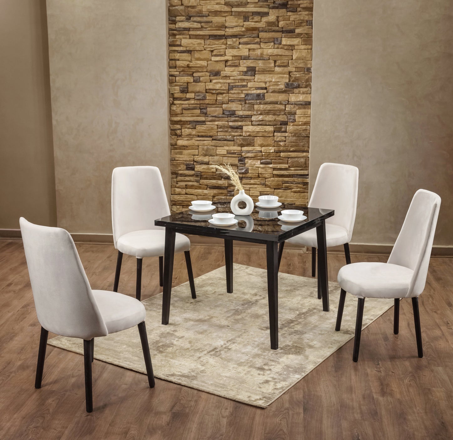Dining Table - 100 x 100 x 76 cm | HA-DT-135