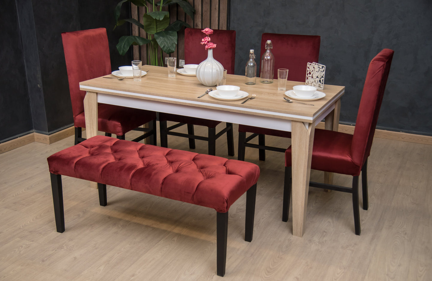 Dining Table - 160 x 80 x 76 cm | HA-DT-240