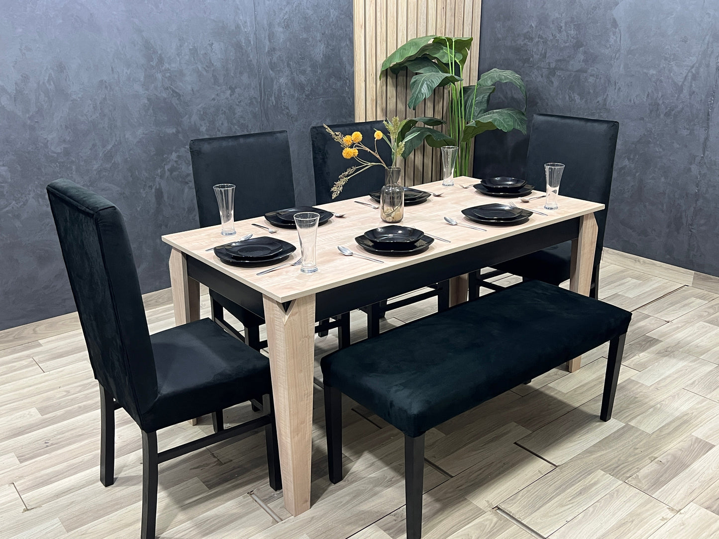 Dining Table - 160 x 80 x 76 cm | HA-DT-35