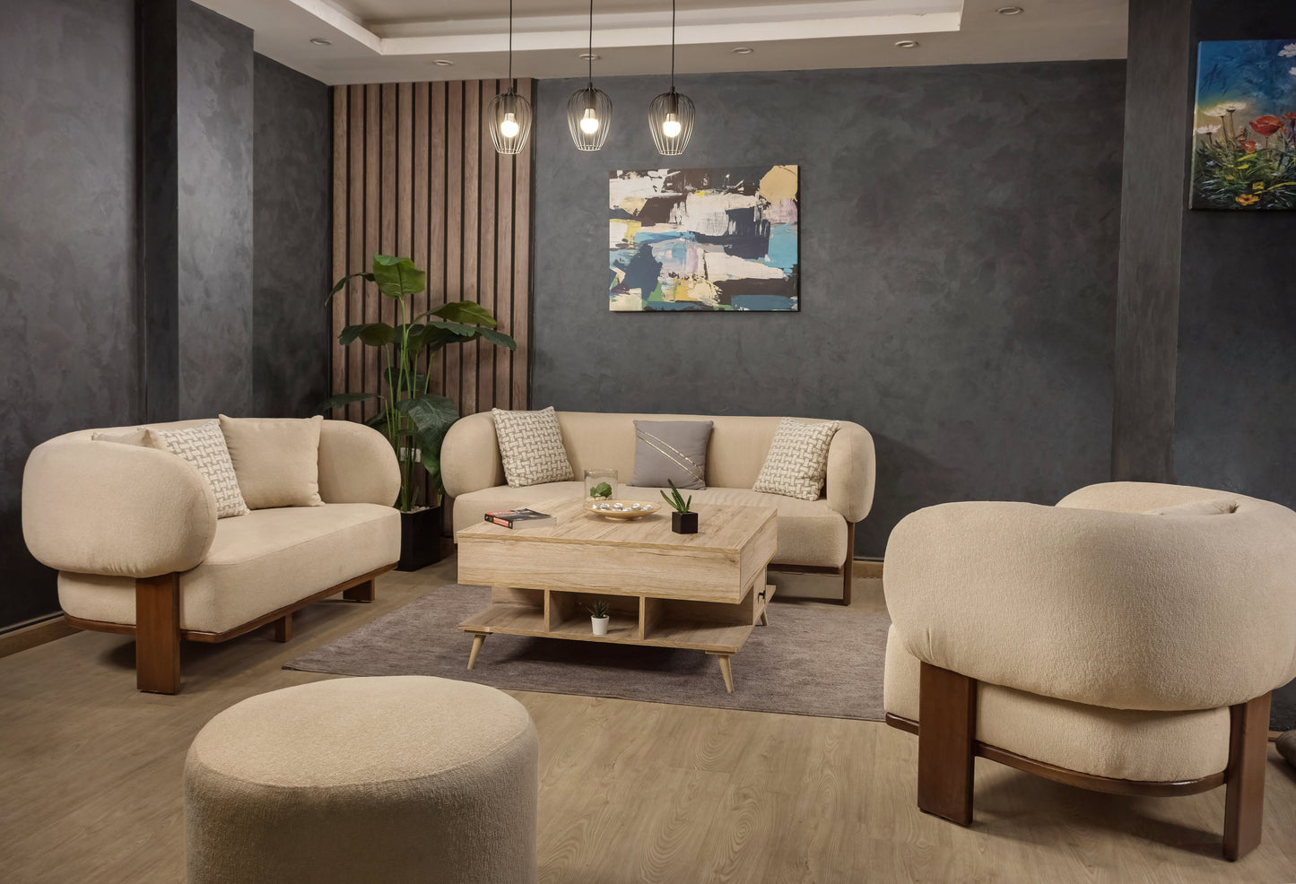 Panda Livingroom Set | V38-LRS3