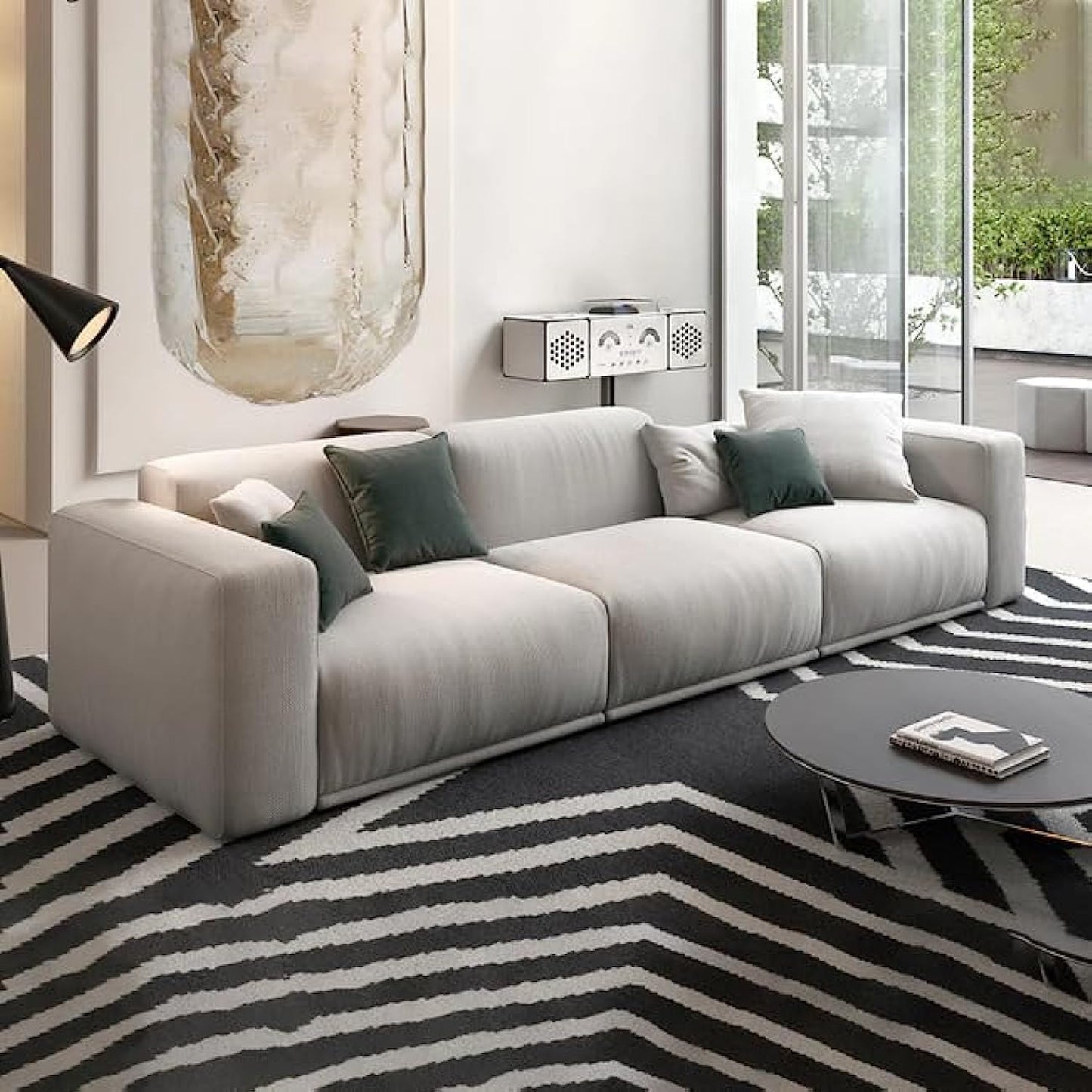 L-Shape Sofa - Beechwood - | V55-SHA130