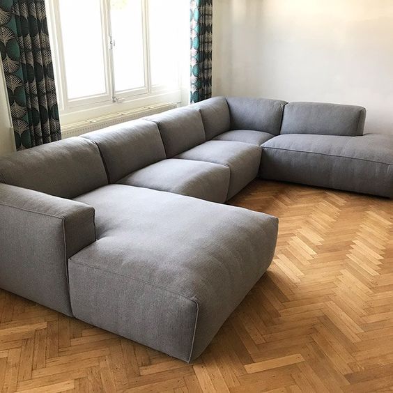 L-Shape Sofa - Beechwood - | V55-SHA280