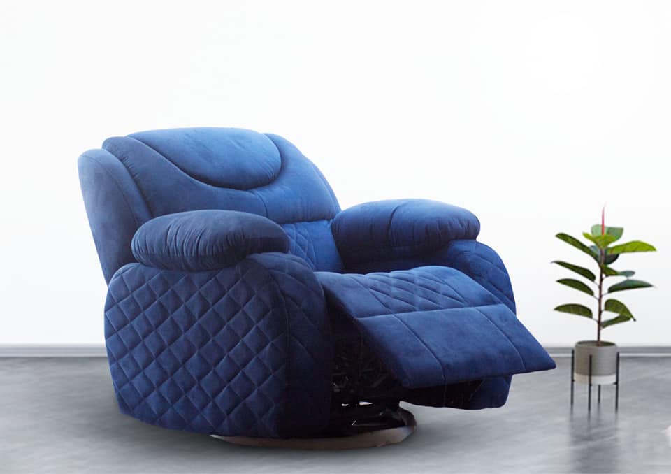 Blue Lazy Boy - 100 x 90 x 90 cm | V60-KZ3