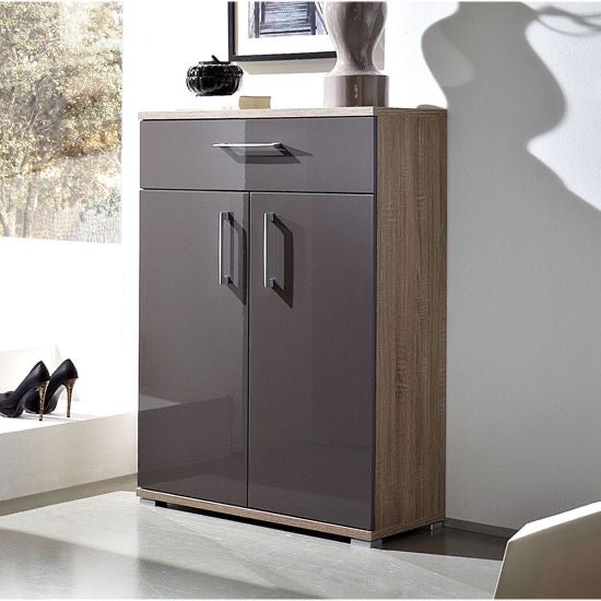 Shoe Closet Wooden & Black - 80 x 40 x 120 cm | SU65