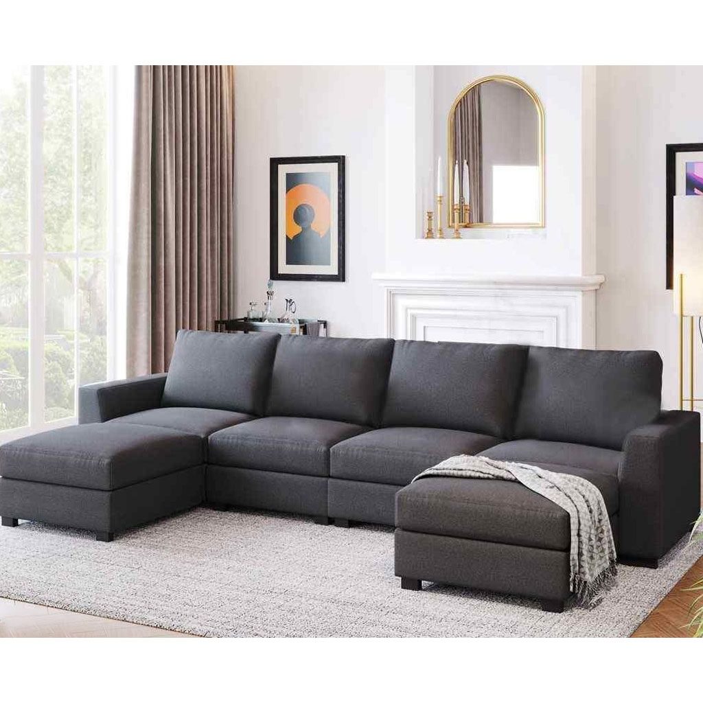 L-Shape Sofa - Beechwood - | V55-SA6