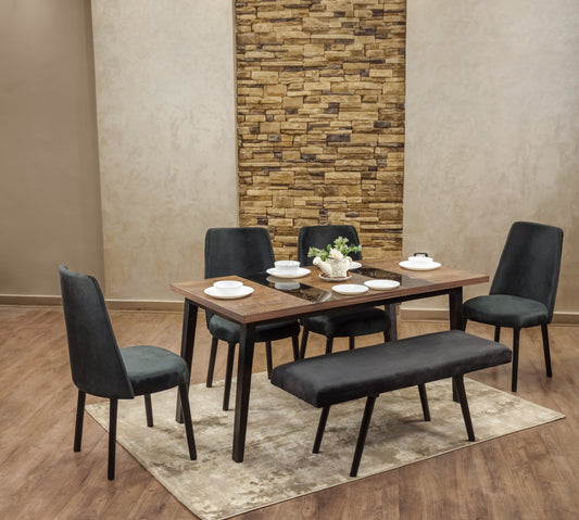 Dining Table - 160 x 80 x 76 cm | HA-DT-107