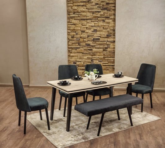 Dining Table - 160 x 80 x 76 cm | HA-DT-110