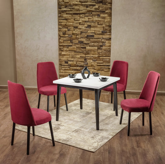Dining Table - 100 x 100 x 76 cm | HA-DT-130