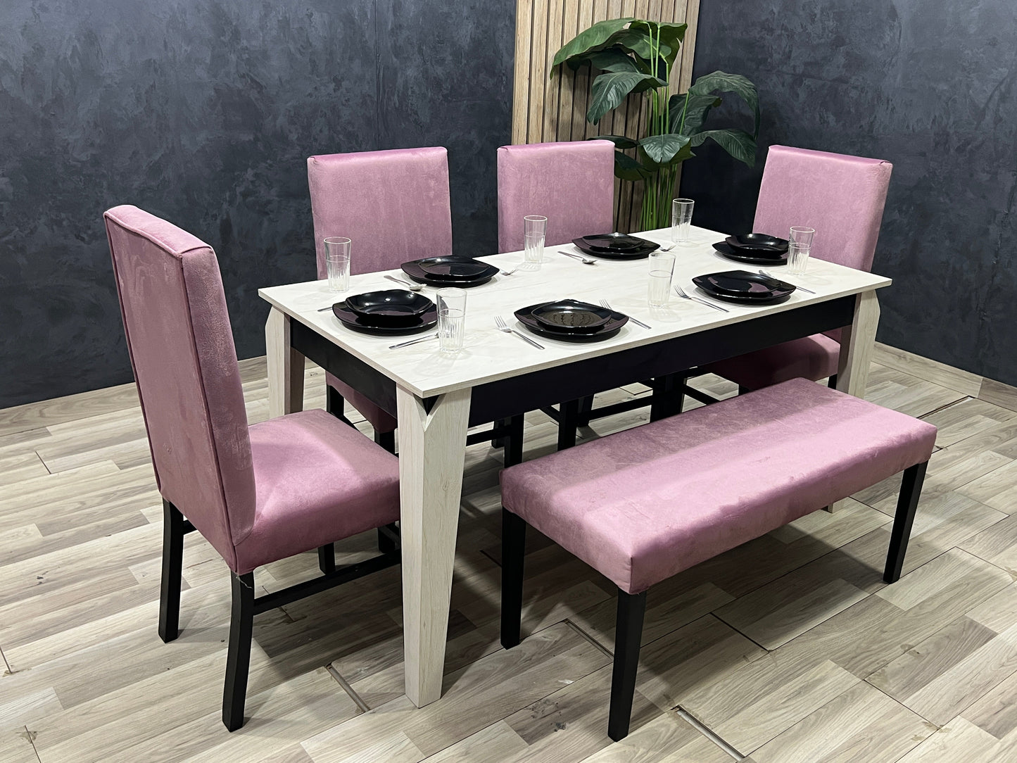 Dining Table - 160 x 80 x 76 cm | HA-DT-14