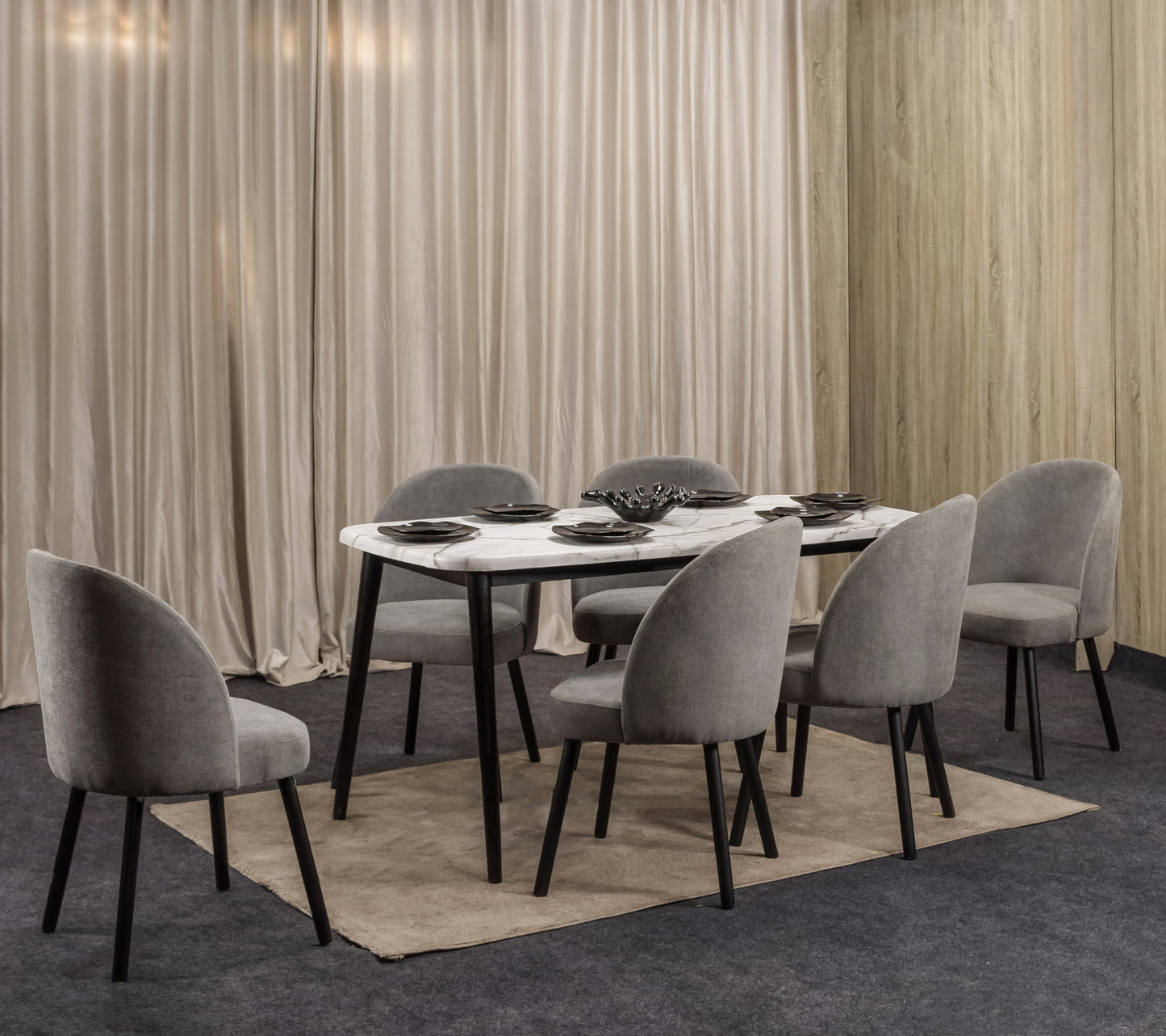 Dining Table - 160 x 80 x 76 cm | HA-DT-162