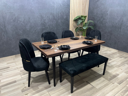 Dining Table - 160 x 80 x 76 cm | HA-DT-18
