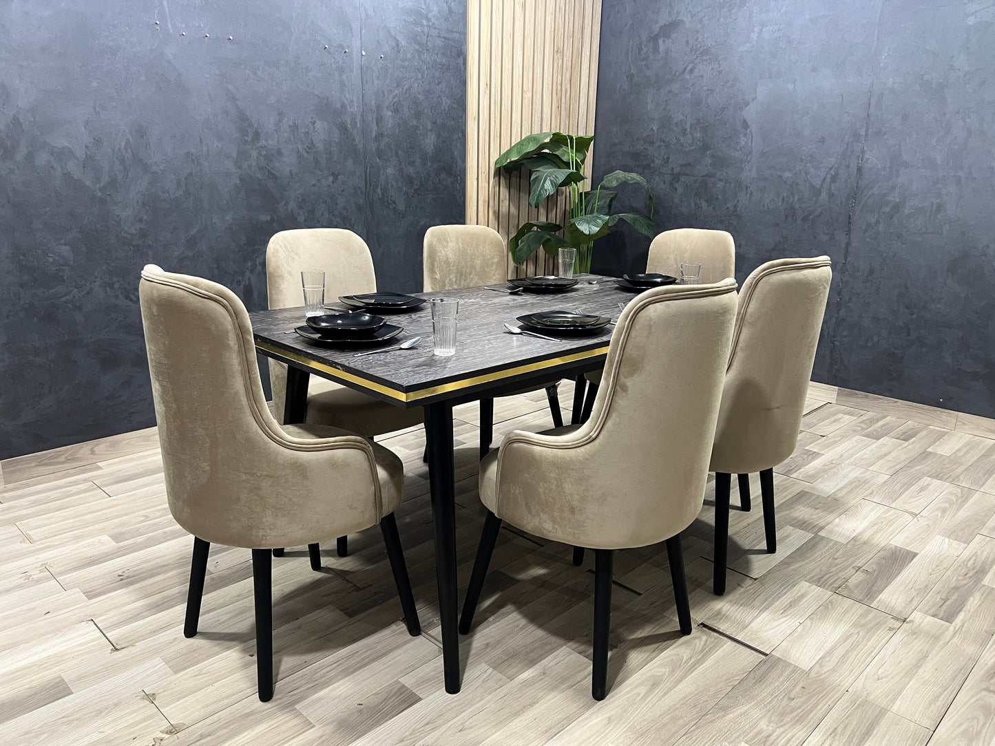 Dining Table - 160 x 80 x 76 cm | HA-DT-19
