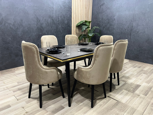 Dining Table - 160 x 80 x 76 cm | HA-DT-19