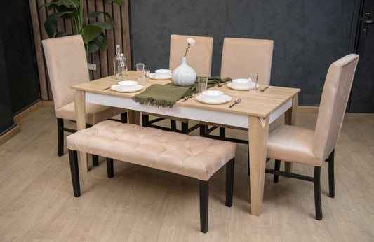 Dining Table - 160 x 80 x 76 cm | HA-DT-241
