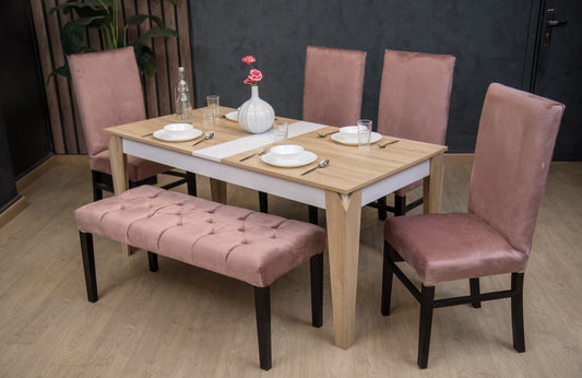Dining Table - 160 x 80 x 76 cm | HA-DT-242