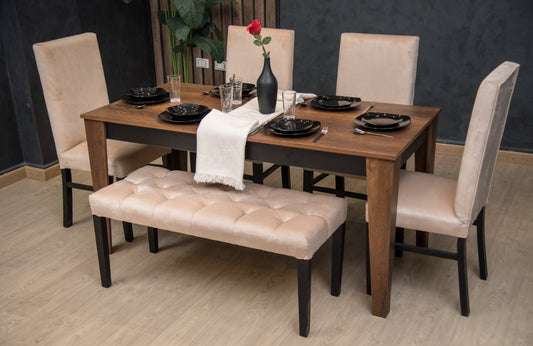 Dining Table - 160 x 80 x 76 cm | HA-DT-243