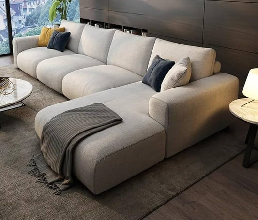L-Shape Sofa - Beechwood - | V55-SHA110