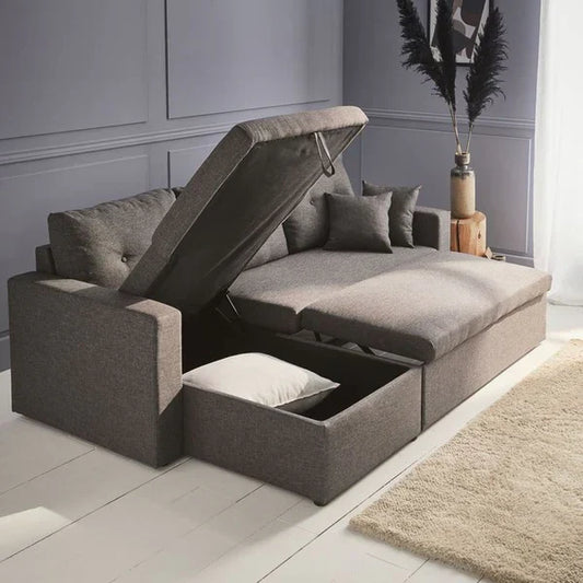 L-Shape Sofa - Beechwood - | V55-SHA80