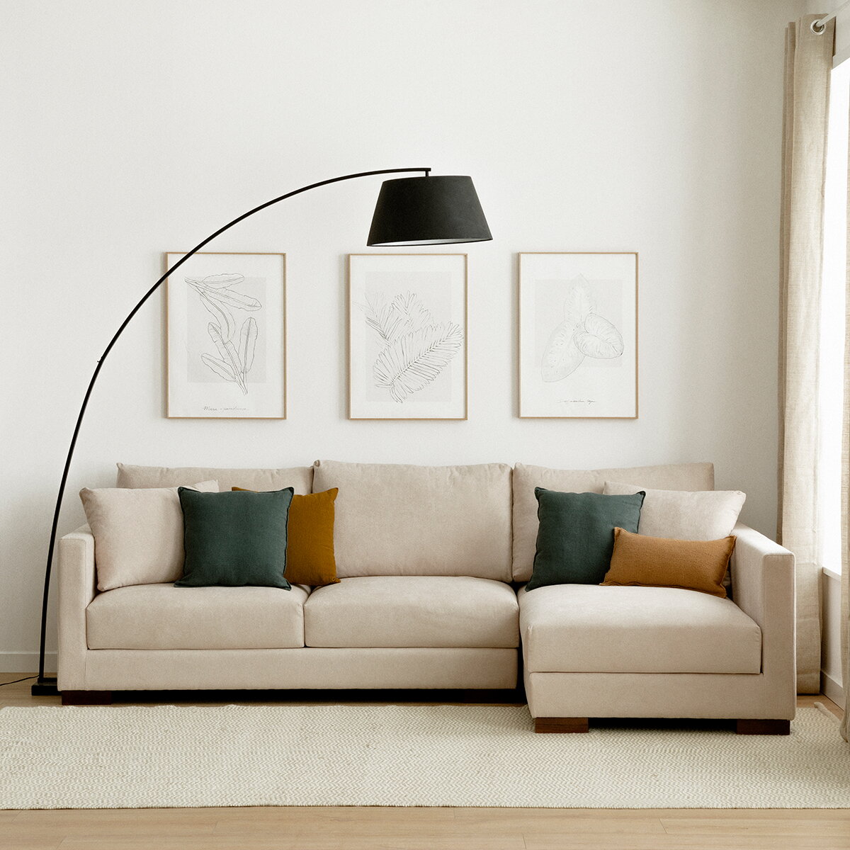 L-Shape Sofa - 240 x 85 x 170 cm | V52-so24-240